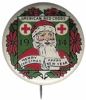 1914 Christmas Seal Button