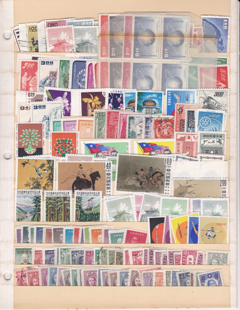 US & Foreign postage stamps, 23 pages