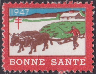 Canada 1947 Christmas Seal