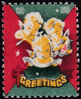 1950 Canadian Christmas Seal