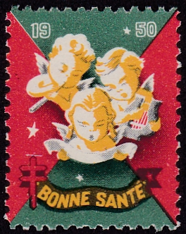 1950 Canadian Christmas Seal