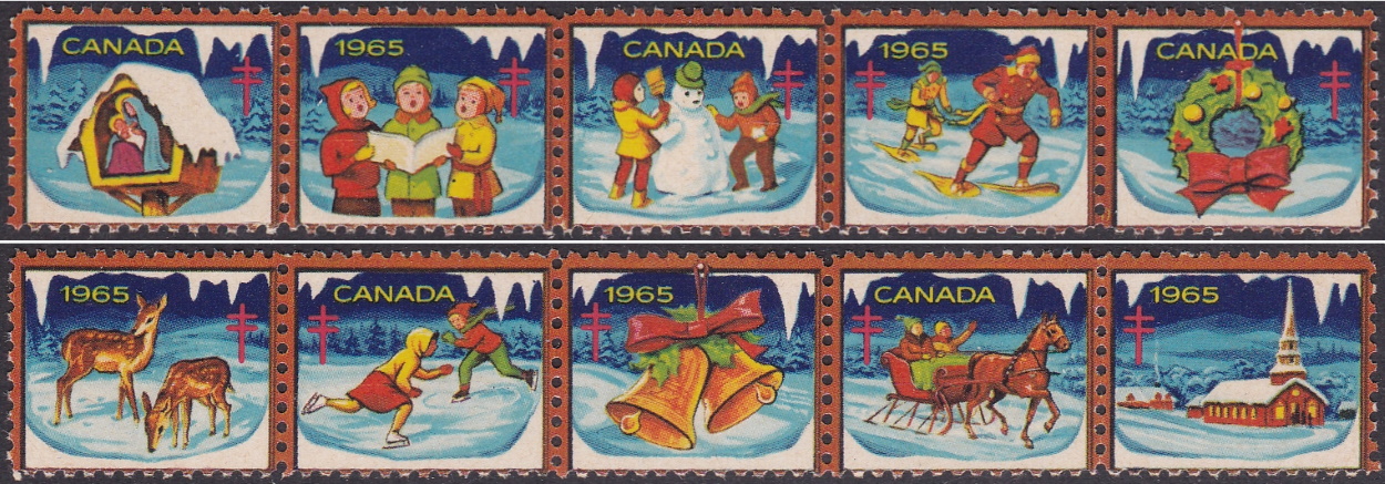 1965 Canadian Christmas Seals