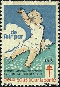 France TB Christmas Seal