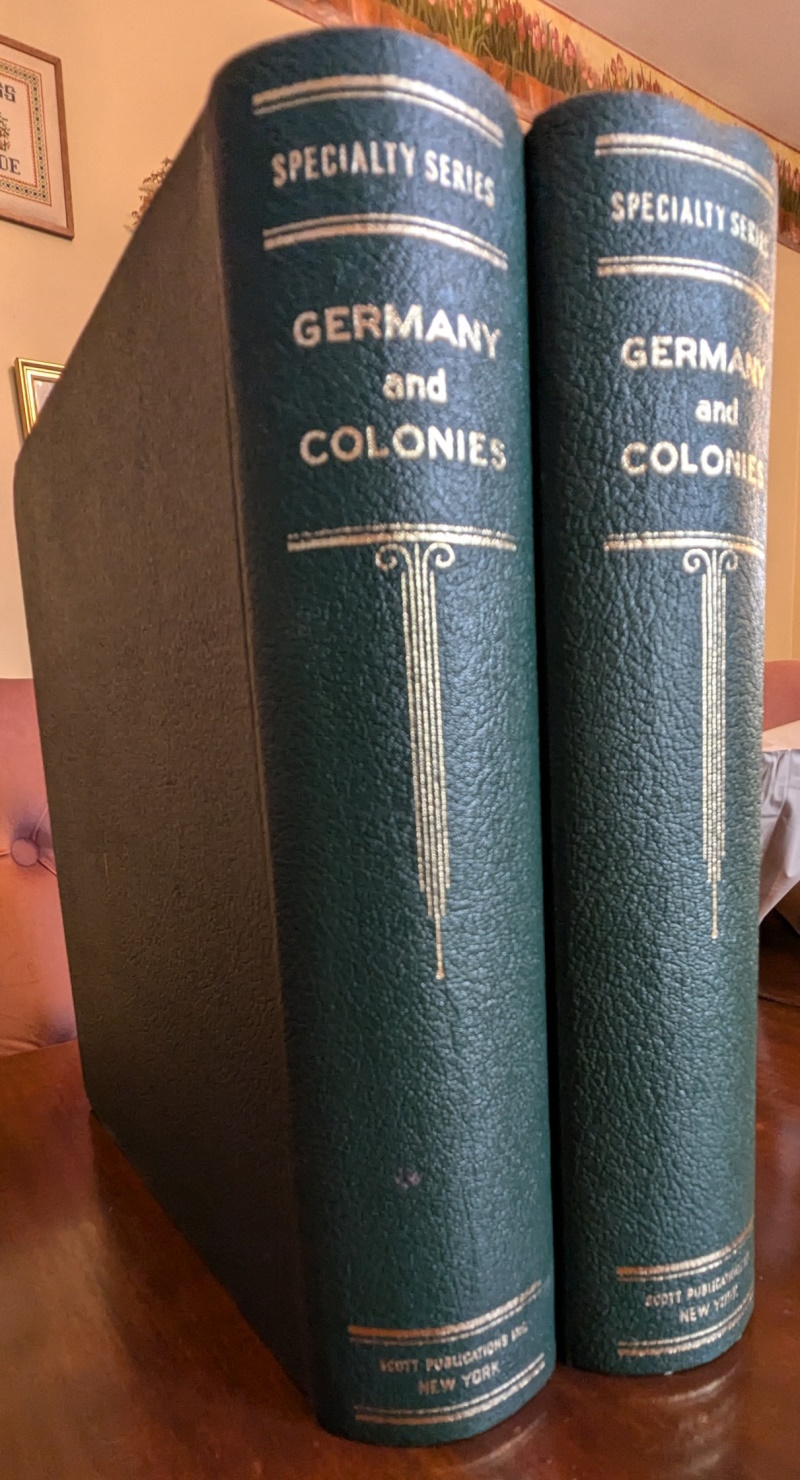 Germany, 2 volume Scott Specialized Collection