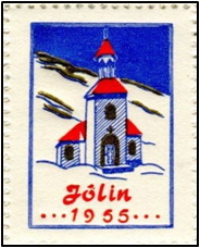 Iceland Tuberculosis Christmas Seal