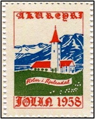 Iceland Tuberculosis Christmas Seal