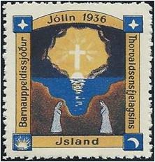 Iceland Tuberculosis Christmas Seal