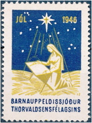 Iceland Tuberculosis Christmas Seal