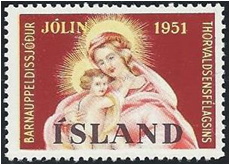 Iceland Tuberculosis Christmas Seal