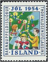 Iceland Tuberculosis Christmas Seal