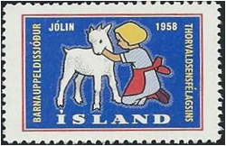 Iceland Tuberculosis Christmas Seal