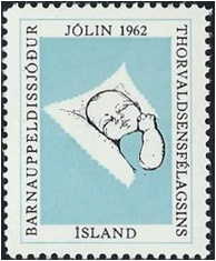 Iceland Tuberculosis Christmas Seal