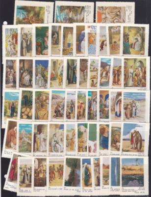 1960's British Bible Poster Stamps