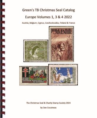 Green's TB Christmas Seal Catalog, Europe vol 1, 2 & 4 by Dan Cousineau