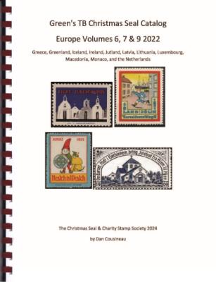 Green's TB Christmas Seal Catalog, Europe, Vol 6, 7, 9, by Dan Cousineau